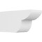 Ekena Millwork Standard Crestline Architectural Grade PVC Rafter Tail, 6"W X 8"H X 16"L RFTP06X08X16CRE - alternate 1